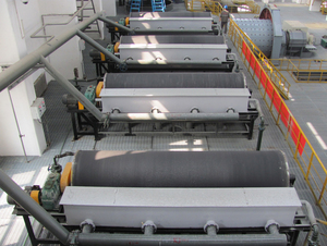 खनिज प्रसंस्करण के लिए गीले ड्रम चुंबकीय विभाजक को दूर करता है - Product Image 5