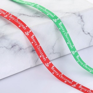 <span class=keywords><strong>Ruban</strong></span> Joyeux Noël 1cm*10 Yards pour Emballage Cadeau, DIY, <span class=keywords><strong>Ruban</strong></span> pour Sapin de Noël, Nœud Papillon avec <span class=keywords><strong>Ruban</strong></span> Alphabet, Accessoires Textiles - Product Image 2