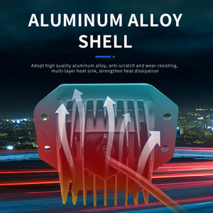 12V 24v通用汽车发光二极管工作灯高近光双色摩托车聚光灯越野DRL平齐安装汽车发光二极管吊舱灯 - Product Image 5