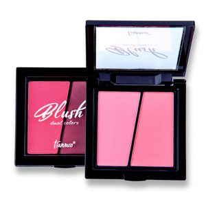 Blush paleta de maquillaje de gradiente sin perder Natural en polvo de cara Blush 2 color Blush - Product Image 1