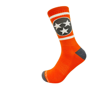 Chaussettes de sport OEM de haute qualité, mi-épaisses, avec logo personnalisé, pour athlètes d'élite - Product Image 1