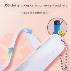 Thời trang USB sạc tương tác mèo đồ chơi hồng ngoại ánh sáng laser bút với 5 mô hình vui nhự<span class=keywords><strong>a</strong></span> Mèo trêu ghẹo - Product Image 3