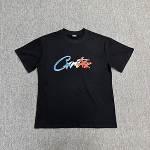 Camiseta <span class=keywords><strong>HAYU</strong></span> Crotiez de Manga Corta, Estilo Urbano Europeo y Estadounidense, Casual, Hip-hop, para Parejas, Hombre y Mujer - Product Image 2