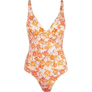 Maillot de bain une pièce à imprimé floral 3D personnalisé, avec armatures, décolleté en V, dos nu, amincissant, coupe triangle, pour le fitness et la plage - Product Image 1