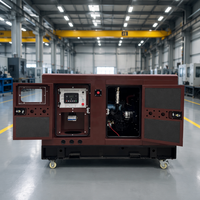 Groupes électrogènes diesel super silencieux portables insonorisés 10kW 12kW 20kW 30kW 40kW 30kVA 40kVA 50kVA, générateurs diesel refroidis par eau