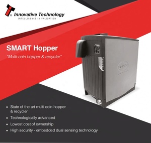 รับเหรียญขนาด 18 - 28.5 มม. พร้อมพอร์ต USB รองรับหลายเหรียญ ระบบ Hopper&Recycler อัจฉริยะ ITL Smart Hopper - Product Image 3