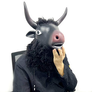 <span class=keywords><strong>Maschera</strong></span> <span class=keywords><strong>per</strong></span> Festa di Halloween, <span class=keywords><strong>Maschera</strong></span> Animale Yak <span class=keywords><strong>per</strong></span> Decorazione Festa di Halloween, Costume, <span class=keywords><strong>Maschera</strong></span> Realistica <span class=keywords><strong>per</strong></span> <span class=keywords><strong>Adulti</strong></span> - Product Image 1