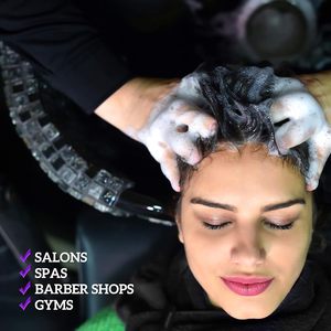 Toallas de Peluquería y Barbería con Logotipo, 100% Algodón, Secado Rápido, Suaves/Absorbentes, Juego de Toallas Lisas Tejidas - Product Image 4