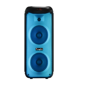 Caja de sonido de música de audio profesional con altavoces duales de muestra gratis de 6,5 pulgadas <span class=keywords><strong>RMS</strong></span> 40W Altavoces de micrófono inalámbrico de gran potencia - Product Image 4