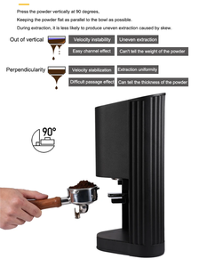 Prensador de Café Eléctrico Manual Reutilizable de Acero Inoxidable Moderno de 58 mm para Accesorios de Café Espresso - Product Image 4