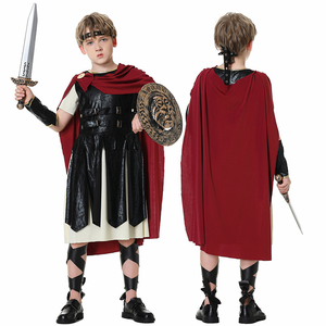 Disfraces de baile de Halloween para adultos, hombres y mujeres, guerreros romanos, Gladiadores, guerreros espartanos para niños - Product Image 2
