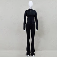 Ensembles de survêtements de sport décontractés pour femmes (haut court et pantalon de jogging) pour la collection Automne-Hiver 2026 – Fabricants de vêtements personnalisés OEM ODM