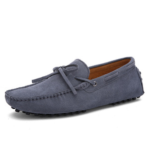 Mocassini da Guida Slip-on Penny Loafers <span class=keywords><strong>Scarpe</strong></span> Casual Basse da <span class=keywords><strong>Uomo</strong></span> Classiche in Pelle Scamosciata Morbidi - Product Image 2