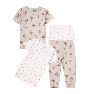 ママスアンドパパス 幼児用女の子服 キッズパジャマセット 100%コットン スリープスーツ ベビー - Product Image 1