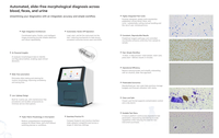 Analyseur hématologique vétérinaire, compteur de cellules sanguines CBC, analyse d'urine et de selles pour chiens et chats