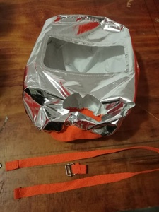 ฝากระโปรงป้องกันก๊าซพิษจากควันไฟหมวกหลบหนีฉุกเฉิน - Product Image 5