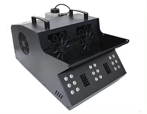 Máquina de niebla de burbujas saludable blanca DMX y control remoto para permitir que las burbujas se lancen por todo el cielo para iluminación de escenario - Product Image 4
