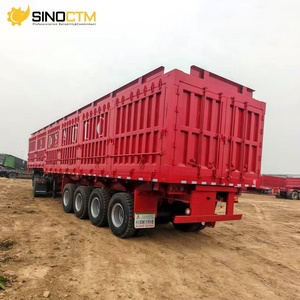 Remolque Volquete Lateral <span class=keywords><strong>de</strong></span> Gran Capacidad <span class=keywords><strong>de</strong></span> 120-140T y 4 Ejes, Semirremolque Volquete Hidráulico <span class=keywords><strong>de</strong></span> 60CBM para Minería <span class=keywords><strong>de</strong></span> <span class=keywords><strong>Arena</strong></span> - Product Image 3