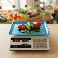 30kg 35kg 40kg Elektronische Digitale Prijsberekening Weegschalen 2g/5g Tafelweegschaal Fruit Markt Groenten Voedselweegschaal