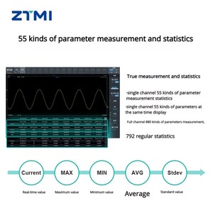 Appareil d'enregistrement d'oscilloscope ZTMI ZDL3000, analyse quantitative FFT - Product Image 2