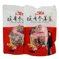 Thé aux herbes chinoises à la rose et au gingembre avec du ginseng, saveur naturelle, pour les inconforts menstruels, les teints terne, les mains et les pieds froids