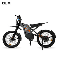 Vélo de montagne électrique OUXI GT2000, stock UE/US, vélo de montagne électrique à suspension intégrale, vélo de montagne électrique à double suspension, dirtbike