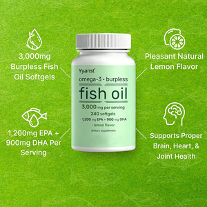 Suplemento Dietético OEM/ODM que Apoya la Salud del Cerebro, el Corazón y las Articulaciones, Sin Gluten, Omega 3, Suplemento de Aceite de Pescado en Cápsulas Blandas, Muestra Gratuita - Product Image 4