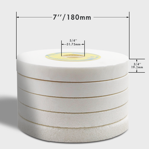 Mola bianca in corindone per sbavatura superficiale e disco abrasivo di alta qualità - Product Image 2