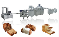 Équipement de boulangerie automatique commercial remplissant le pain faisant la ligne complète de production de pain de remplissage