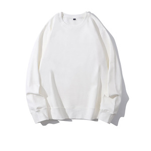 Vente en gros d'usine de sweats en coton à col rond et à épaules tombantes avec logo personnalisé sweat-shirt pour hommes - Product Image 3