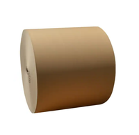 Rouleaux géants de papier kraft noir enduit de PE de qualité alimentaire, imperméables, pour l'emballage de café, de thé et de jus