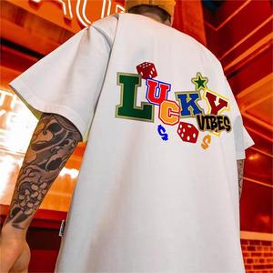 Camisetas Básicas de Algodón para Hombre, Marca de Diseñador Personalizada QUATU, Camisetas de Diseñador Extra Grandes Estilo Hip Hop para Hombre - Product Image 2