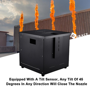 Igracelite phun 8-10m IPX3 không thấm nước ngọn lửa máy ngoài trời DJ buổi hòa nhạc âm nhạc festivaly lửa Máy ngọn lửa máy bay phản lực - Product Image 2