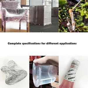 Film étirable de <span class=keywords><strong>transport</strong></span> personnalisé direct d'usine Film d'emballage étirable manuel d'emballage souple pour film plastique d'emballage - Product Image 6