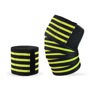 2026 Wholesale Workout <b>Compression</b> Weightlifting Powerlifting Squats Knee Wraps Knee Bandage Men Women - Product Image 3