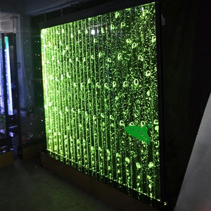 Parete d'Acqua con Bolle e Meduse LED Colorate Programmabili per Decorazione di Ristoranti e Hotel - Product Image 4