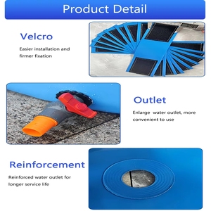 <span class=keywords><strong>Bâche</strong></span> pisciculture élevage réservoir agricole Portable pliable <span class=keywords><strong>bassin</strong></span> Pvc toile étang à poissons pour la vente de pisciculture - Product Image 6