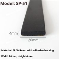 Sello de Gabinete de PVC EPDM Aislante del Calor e Impermeable, Antiinsectos, Absorbente de Impactos, para Sellado de Ventanas y Protección de Maquinaria