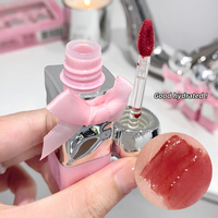 Gege Bear Factory Sales Coffret de rouges à lèvres doux et tendres, maquillage longue tenue transparent, effet repulpant, non collant, brillant à lèvres scintillant
