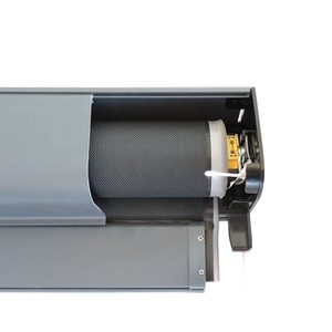 Stores de <span class=keywords><strong>terrasse</strong></span> intelligents résistants au vent, stores de bistro à double couche en PVC et polyester, stores de pergola extérieurs - Product Image 6