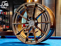 Jantes de voiture JJS CUSTOM, jantes monobloc, 5x112, 5x114.3, 5x120, jantes de 17, 18, 19, 20, 21, 22, 24, 26 pouces pour BMW E90 E36 Audi