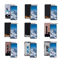 Écran tactile LCD FHD avec châssis pour téléphone portable, assemblage numériseur, pièces de rechange 100 % testées pour Redmi Note 12 4G