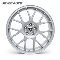 Jantes forgées sur mesure en argent, à 7 branches, de 17 à 24 pouces, 5x112, 5x114.3, 5x120, pour voitures particulières Audi, Mercedes-Benz, BMW