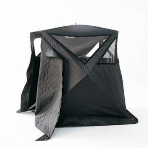 Tente de sauna portable 5 côtés OEM, tente de sauna durable pour l'extérieur avec poêle pour le camping d'hiver / la pêche sur glace / le <span class=keywords><strong>spa</strong></span> - Product Image 2