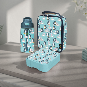 Bolsa de almuerzo oumego, botella de agua, loncheras escolares, juego de alimentación para niños, caja portátil para niñas adultas <span class=keywords><strong>bentobox</strong></span> - Product Image 1