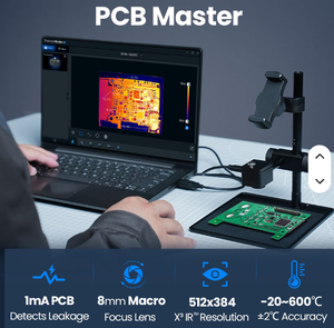 <span class=keywords><strong>Termocamera</strong></span> Thermal Master P3 con Risoluzione X³IR, Gamma di Alta Temperatura 600°C per <span class=keywords><strong>iPhone</strong></span> e Telefoni Android - Product Image 3