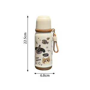 Botol Air Anak JM Outdoor, Cangkir Vakum Terisolasi Kreatif untuk Anak, Botol Air Stainless Steel Modis untuk Anak dengan Pegangan - Product Image 5