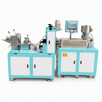 Machine de moulage de films de laboratoire ZS-432-25, ligne d'extrusion automatique de films plastiques pour tests en laboratoire et production en petites séries