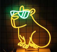 Décoration d'événements, enseigne au néon multicolore personnalisée avec logo LED UV pour boutique de musique et magasin d'ordinateurs