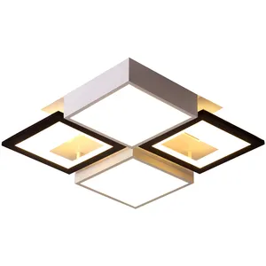 Newest Fashion Modern Square Shape High Quality Led Ceiling Lamp Acrylic Ceiling Light Of Living Room Bedroom Surface Mounted 80
